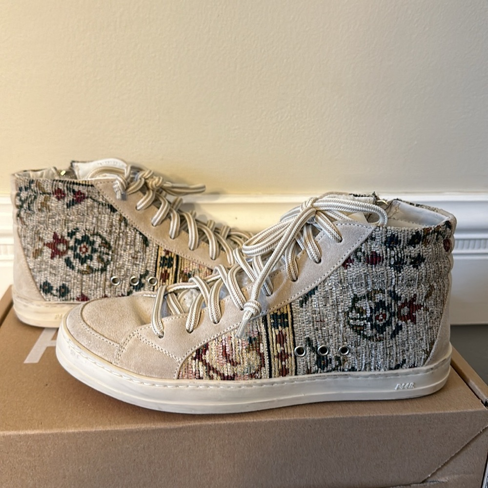P448 High Top skater sneaker